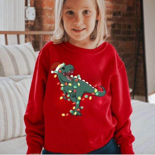 Children's Christmas Red Sweater