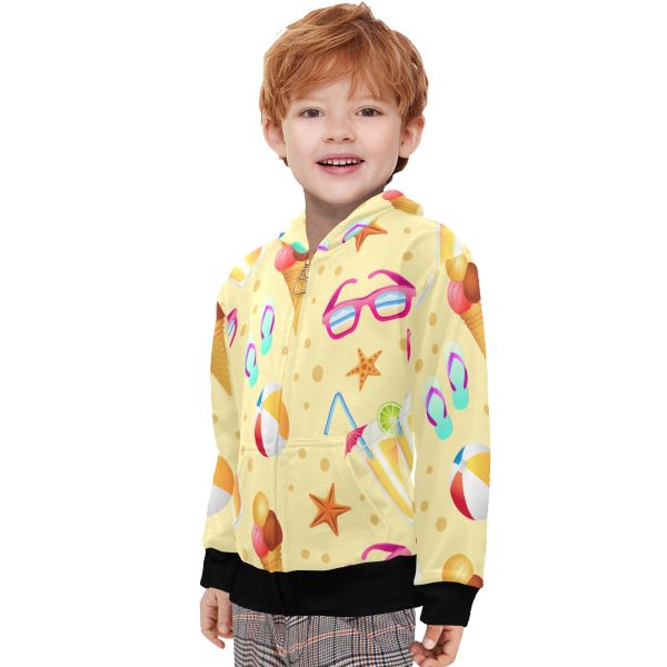 Little Boys' Zip Up Hoodie