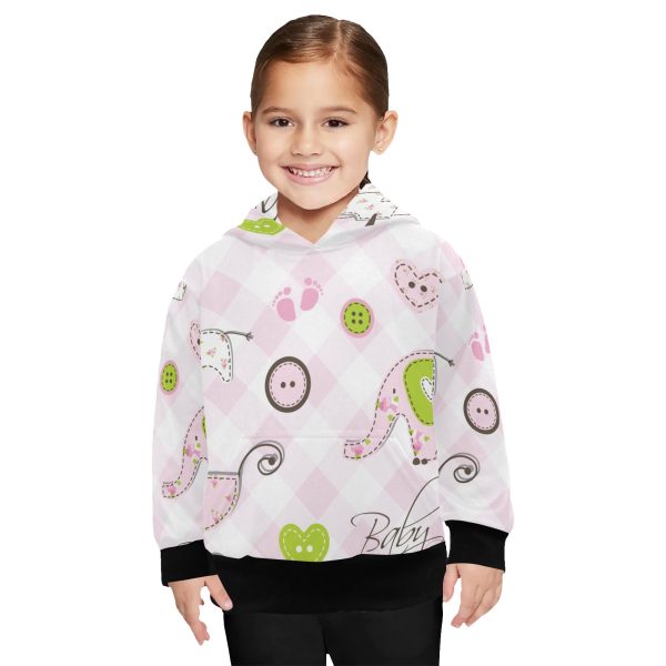 Little Girls' Long Sleeve Hoodie